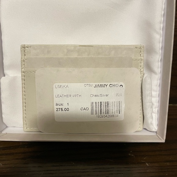 Brand new Jimmy Choo studded card holder - Picture 3 of 3